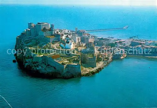 AK / Ansichtskarte Peniscola Vista aerea Peniscola