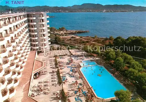 AK / Ansichtskarte San_Antonio_Abad Hotel Tanit Swimming Pool Meerblick San_Antonio_Abad