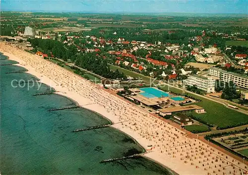 AK / Ansichtskarte Groemitz_Ostseebad Fliegeraufnahme Groemitz_Ostseebad