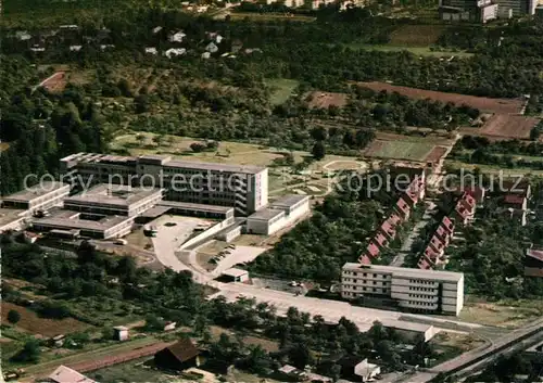 AK / Ansichtskarte Frankfurt_Main Fliegeraufnahme Berufsgenossenschaft Unfallkrankenhaus Chirurgie Frankfurt Main