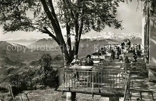 AK / Ansichtskarte San_Salvatore Terrazza dell Albergo Vetta San_Salvatore