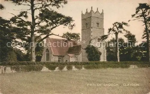 AK / Ansichtskarte Claydon Parish Church Claydon