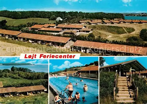 AK / Ansichtskarte Aabenraa_Apenrade Lojt Feriecenter Feriendorf Bungalows Swimming Pool Aabenraa Apenrade