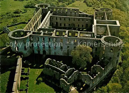 AK / Ansichtskarte Borgholm Slottsruinen Schlossruine Fliegeraufnahme Borgholm