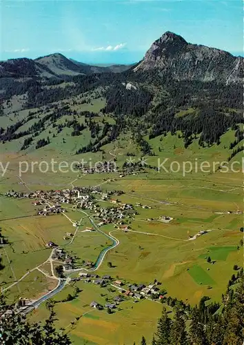 AK / Ansichtskarte Tannheim_Tirol mit Einstein Fliegeraufnahme Tannheim Tirol