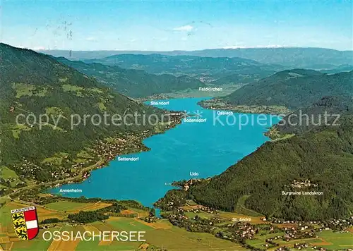 AK / Ansichtskarte Ossiach Ossiachersee Fliegeraufnahme Ossiach