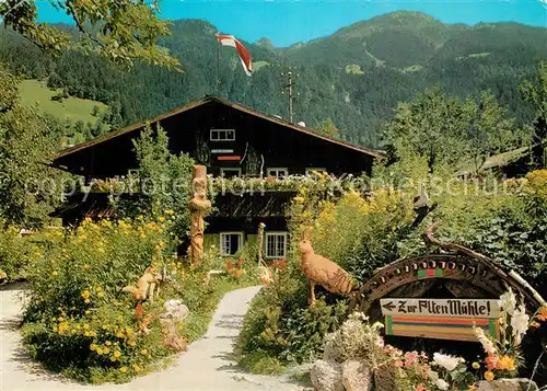 AK / Ansichtskarte Mayrhofen_Zillertal Studio Alte Muehle Mineralien Edelsteine Gemaelde Schnitzereien Mayrhofen_Zillertal