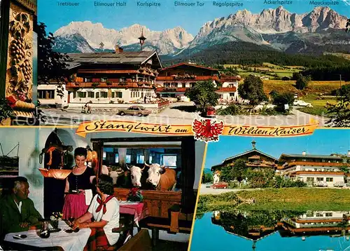 AK / Ansichtskarte Going_Wilden_Kaiser_Tirol Stanglwirt Alt Tiroler Gaststaette 16. Jhdt. Kaisergebirge Going_Wilden_Kaiser_Tirol