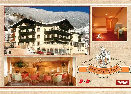 AK / Ansichtskarte Wenns_Pitztal_Tirol Gasthof Pension Pitztaler Hof Wenns_Pitztal_Tirol