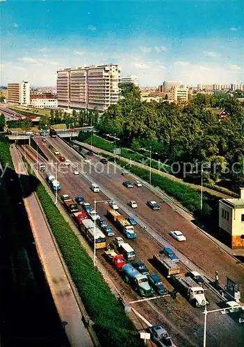 AK / Ansichtskarte Rotterdam Toegangswegen Maastunnel gezien vanaf de Euromast Rotterdam