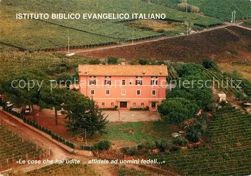 AK / Ansichtskarte Roma_Rom Istituto Biblico Evangelico Italiano veduta aerea Roma_Rom