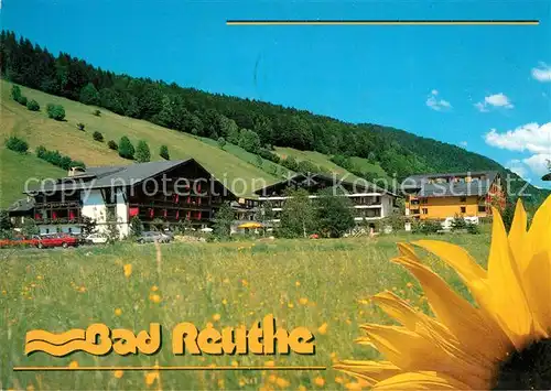 AK / Ansichtskarte Reuthe_Vorarlberg Kurhotel Moorheilbad Sonnenblume Reuthe Vorarlberg