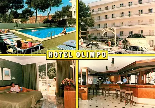 AK / Ansichtskarte El_Arenal_Mallorca Hotel Olimpo Bar Restaurant Swimming Pool El_Arenal_Mallorca
