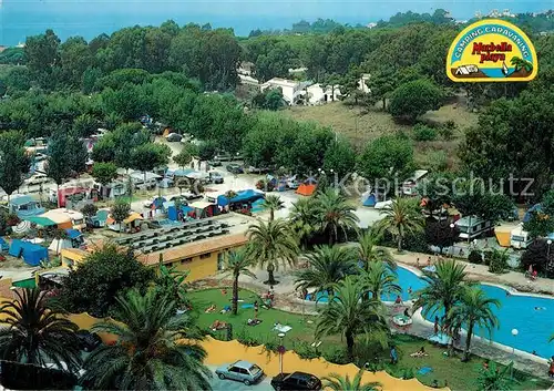 AK / Ansichtskarte Marbella_Andalucia Camping Marbella Playa Piscina Marbella_Andalucia
