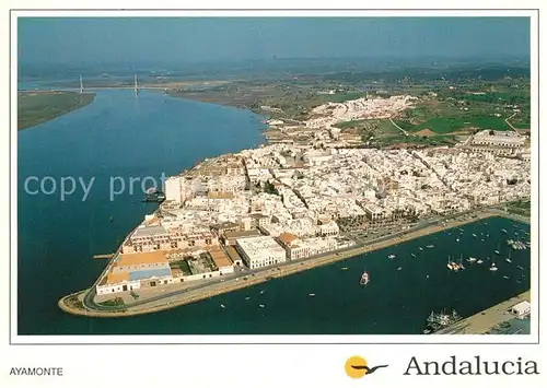 AK / Ansichtskarte Ayamonte Fliegeraufnahme Ayamonte