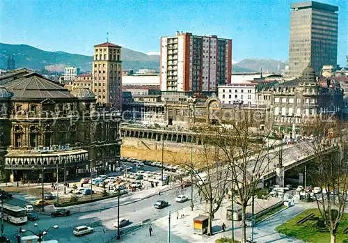 AK / Ansichtskarte Bilbao_Spanien Plaza Arriaga Bilbao Spanien