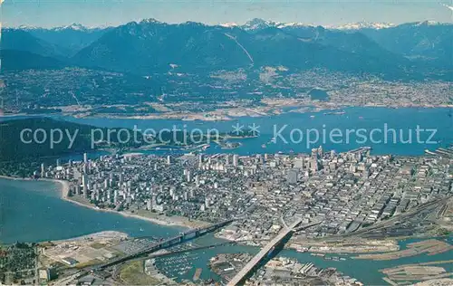 AK / Ansichtskarte Vancouver_British_Columbia Fliegeraufnahme Vancouver_British