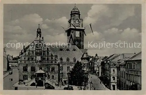 AK / Ansichtskarte Plauen_Vogtland Rathaus Plauen_Vogtland