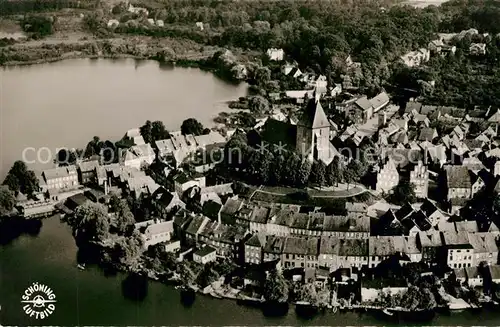 AK / Ansichtskarte Moelln_Lauenburg Fliegeraufnahme Moelln_Lauenburg