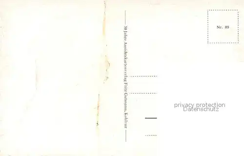 AK / Ansichtskarte Winningen_Mosel Weinhof Post Brunnen Winningen Mosel