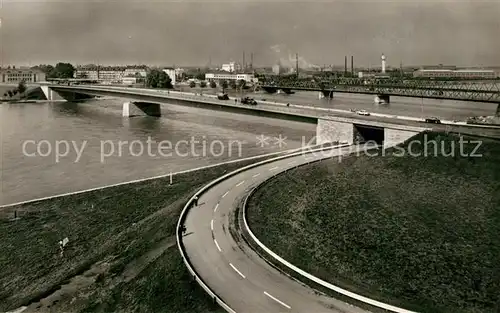 AK / Ansichtskarte Kehl_Rhein Europabruecke Kehl_Rhein