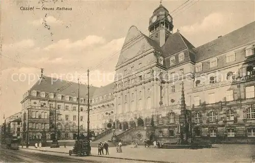 AK / Ansichtskarte Cassel_Kassel Neues Rathaus Cassel Kassel