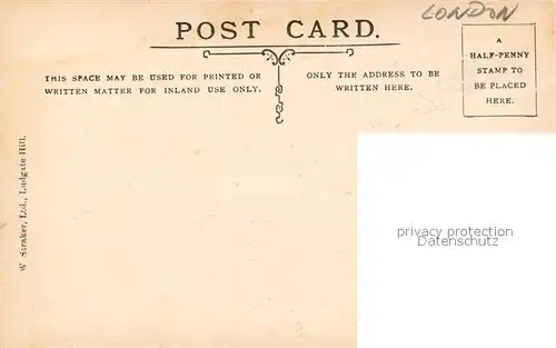 AK / Ansichtskarte London The Law Courts London