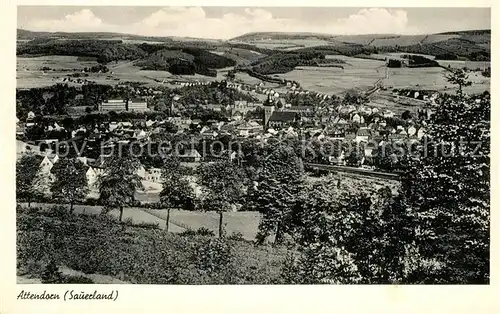 AK / Ansichtskarte Attendorn Panorama Attendorn
