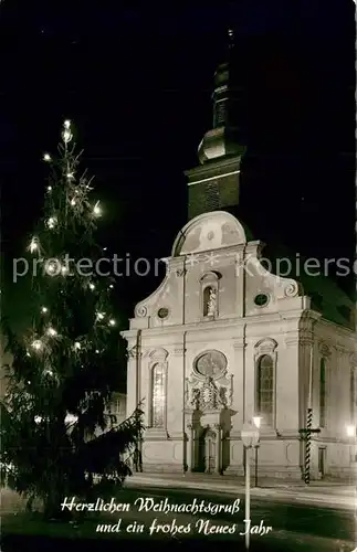 AK / Ansichtskarte Frankenthal_Pfalz Dreifaltigkeitskirche Frankenthal Pfalz