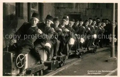 AK / Ansichtskarte Berchtesgaden Einfahrt Salzbergwerk Berchtesgaden