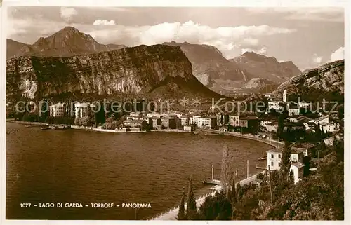 AK / Ansichtskarte Torbole_Lago_di_Garda Panorama Torbole_Lago_di_Garda