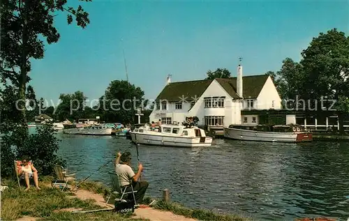 AK / Ansichtskarte Horning River Bure Ferry Inn 