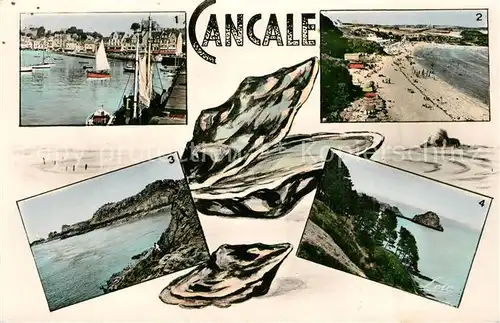 AK / Ansichtskarte Cancale Port Houle Plage de Port Mer Pointe du Grauin Cancale