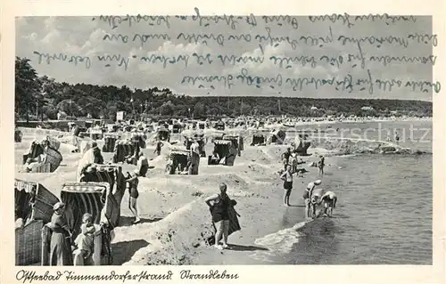 AK / Ansichtskarte Timmendorfer_Strand Strandleben Timmendorfer_Strand