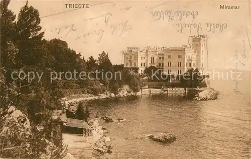 AK / Ansichtskarte Trieste Miramar Trieste
