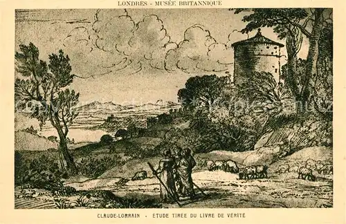 AK / Ansichtskarte Paris Londres Musee Britannique Claude Lorrain  Paris