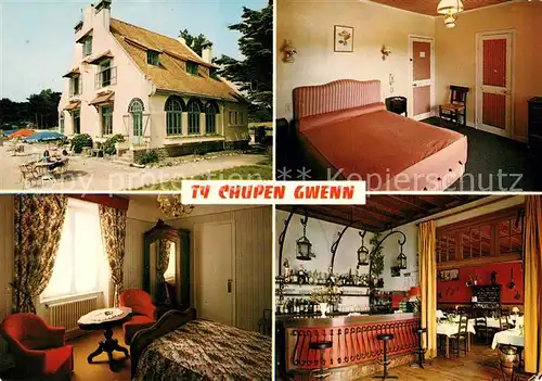 AK / Ansichtskarte Concarneau_Finistere Hotel Ty Chupen Gwenn Concarneau_Finistere