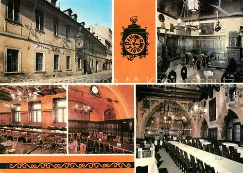 AK / Ansichtskarte Praha_Prahy_Prague Pivovar U Flekue Praha_Prahy_Prague