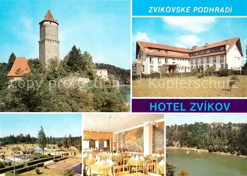 AK / Ansichtskarte Zvikovske_Podhradi Hotel Zvikov Zvikovske Podhradi