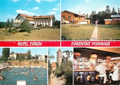 AK / Ansichtskarte Zvikovske_Podhradi Hotel Zvikov Zvikovske Podhradi