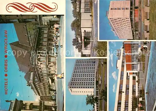 AK / Ansichtskarte Wroclaw Hotele Orbis Wroclaw