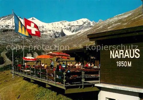 AK / Ansichtskarte Flims_GR Restaurant Naraus Flims_GR