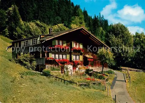 AK / Ansichtskarte Adelboden Bauernhaus Adelboden