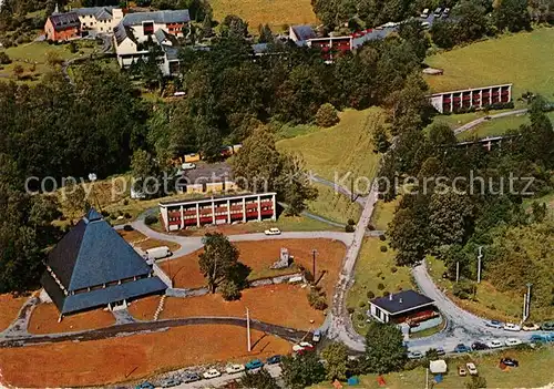 AK / Ansichtskarte Lourdes_Hautes_Pyrenees Fliegeraufnahme Cite Saint Pierre Lourdes_Hautes_Pyrenees