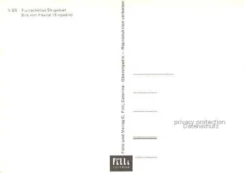 AK / Ansichtskarte Sils_Baselgia Furtschellas  Sils Baselgia