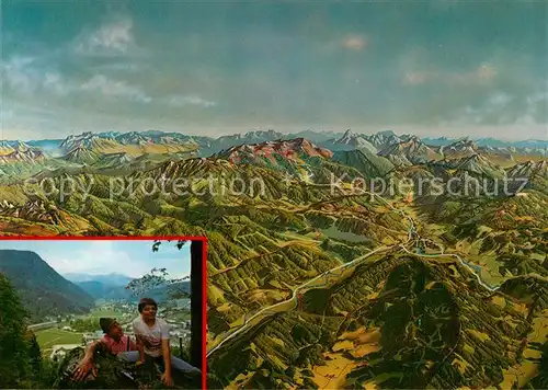 AK / Ansichtskarte Goestling_Ybbs Wanderkarte Goestling_Ybbs