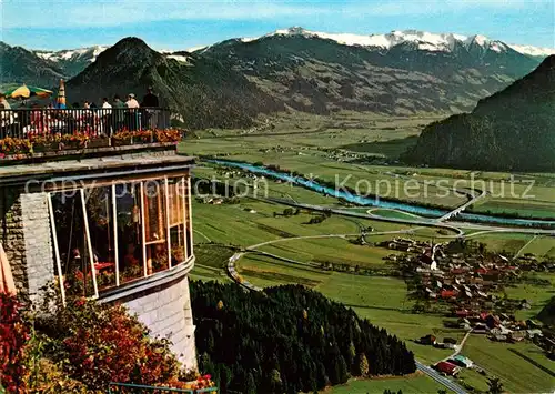 AK / Ansichtskarte Wiesing_Tirol Blick von der Kanzelkehre Inntalautobahn  Wiesing Tirol