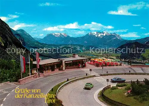 AK / Ansichtskarte Wiesing_Tirol Kanzelkehre Rasthaus Wiesing Tirol