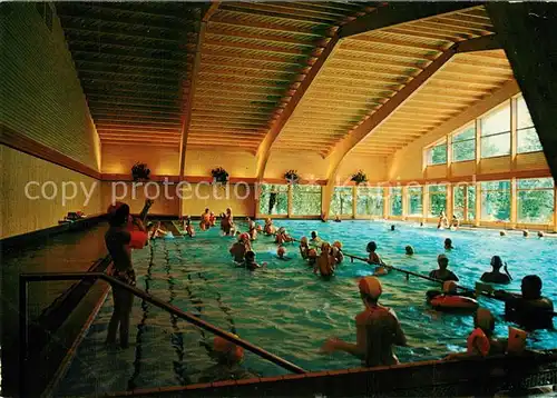 AK / Ansichtskarte Frutigen_BE Hallenbad Frutigen BE