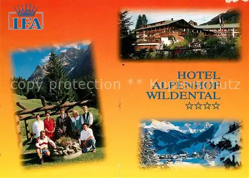 AK / Ansichtskarte Mittelberg_Vorarlberg IFA Hotel Alpenhof Wildental Mittelberg Vorarlberg